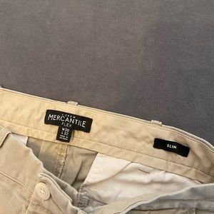 JCrew mercantile flex slim 30x32 khaki